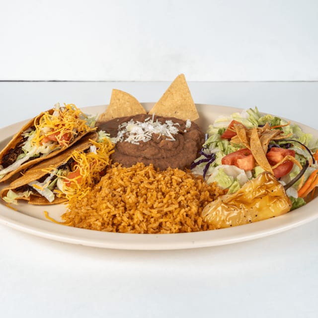 2 Juan Great Crispy Tacos Combo.