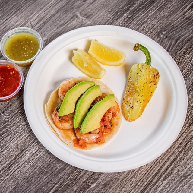 Grilled Shrimp Taco.