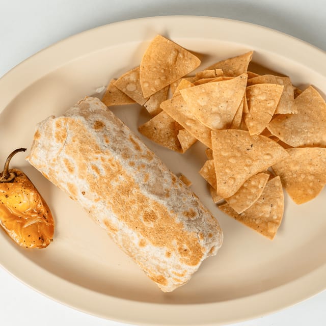 Chile Colorado Burrito.